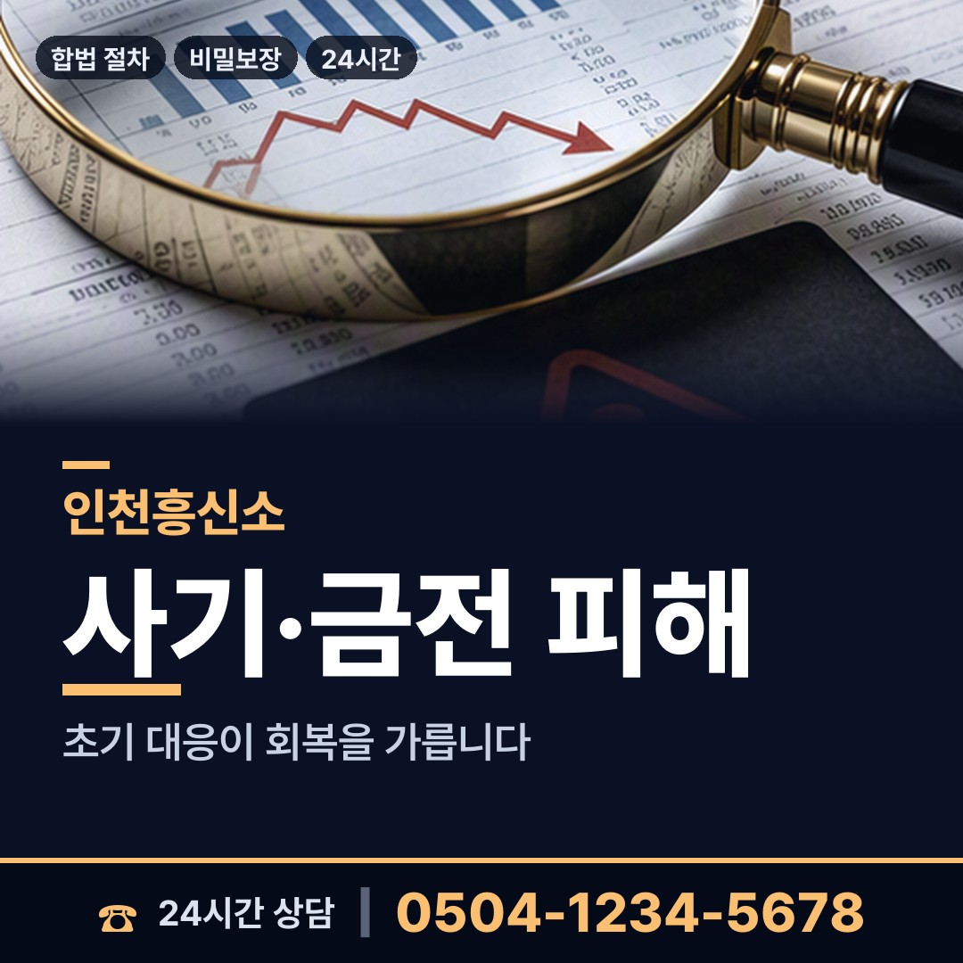 인천 개항동 잠적자찾기 상담 안내